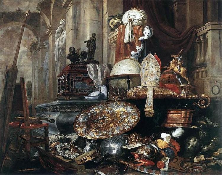 BOEL, Pieter Large Vanitas oil painting image